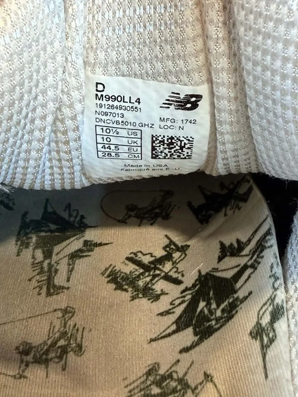 New Balance x L.L. Bean 990v4 Made in USA Brown Sneakers - Picture 9 of 9